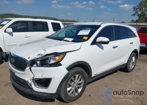 2016 Kia Sorento 2.4L Lx from USA, damaged, VIN 5XYPGDA39GG096337